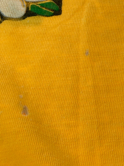 【現状渡し品】【メンズ】 USED ユーズド 70-80'S PRINT TEE プリントTシャツ 146-250710-ks-113-min カラー：イエロー 万代Net店