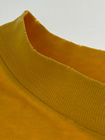 【現状渡し品】【メンズ】 USED ユーズド 70-80'S PRINT TEE プリントTシャツ 146-250710-ks-113-min カラー：イエロー 万代Net店