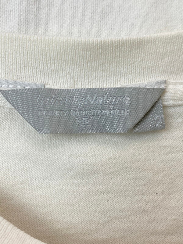 【中古品】【メンズ】 USED ユーズド GOING BACK TO MY ROOTS PRINT TEE Tシャツ トップス 146-250710-ks-29-min サイズ：2 カラー：ホワイト 万代Net店