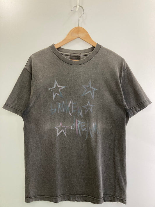 【中古品】【メンズ】 USED ユーズド BROKEN DREAMS PRINT TEE Tシャツ トップス 146-250710-ks-101-min カラー：グレー 万代Net店