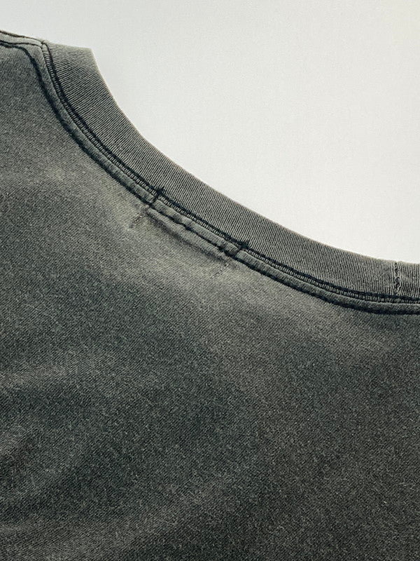 【中古品】【メンズ】 USED ユーズド BROKEN DREAMS PRINT TEE Tシャツ トップス 146-250710-ks-101-min カラー：グレー 万代Net店