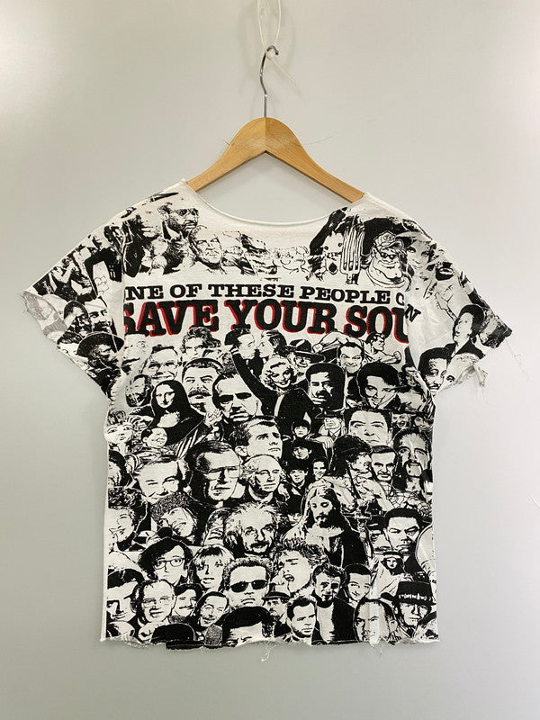 【現状渡し品】【メンズ】 USED SAVE YOUR SOUL PRINT TEE ショートスリーブ 146-250611-AS-16-min カラー：ホワイト 万代Net店