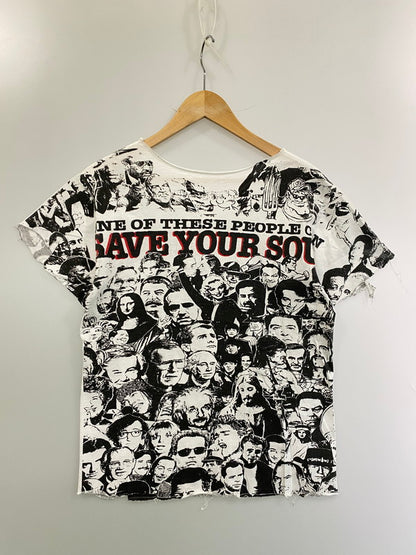 【現状渡し品】【メンズ】 USED SAVE YOUR SOUL PRINT TEE ショートスリーブ 146-250611-AS-16-min カラー：ホワイト 万代Net店