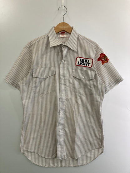 【中古品】【メンズ】 LION ライオン 60-70'S WORK SHIRT ワークシャツ トップス 146-250710-ks-108-min サイズ：M 万代Net店