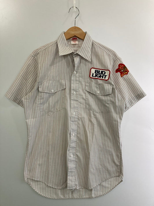 【中古品】【メンズ】 LION ライオン 60-70'S WORK SHIRT ワークシャツ トップス 146-250710-ks-108-min サイズ：M 万代Net店