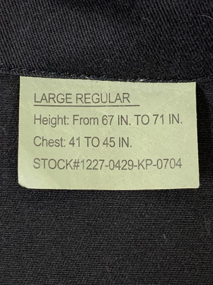 【中古品】【メンズ】 BOUNTY HUNTER バウンティーハンター ×ROTHCO ロスコ 1227-0429-KP-0704 21AW CUSTOM BDU SHIRT ロングスリーブ シャツ 142-250610-AS-33-min サイズ：L カラー：ブラック 万代Net店
