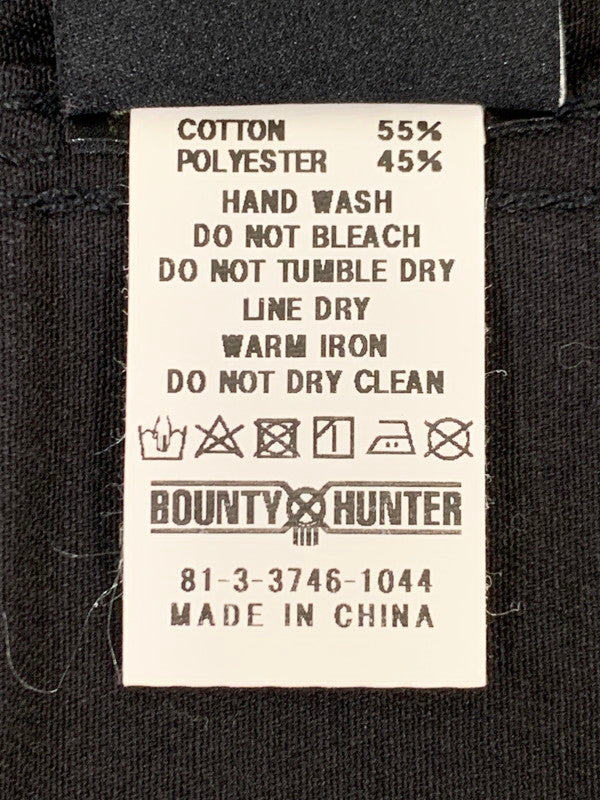 【中古品】【メンズ】 BOUNTY HUNTER バウンティーハンター ×ROTHCO ロスコ 1227-0429-KP-0704 21AW CUSTOM BDU SHIRT ロングスリーブ シャツ 142-250610-AS-33-min サイズ：L カラー：ブラック 万代Net店