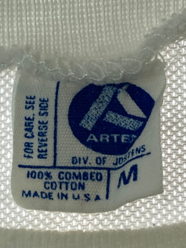 【現状渡し品】【メンズ】 ARTEX アルテックス 70S SNOOPY SKI COUNTRY MINNESOTA FOOTBALL TEE Tシャツ トップス 146-250609-ks-14-min サイズ：M カラー：ホワイト 万代Net店