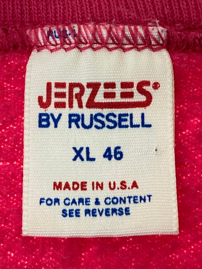 【現状渡し品】【メンズ】 JERZEES ジャージーズ 80S COCA-COLA SWEAT スウェットシャツ 146-250609-ks-17-min サイズ：XL カラー：ピンク 万代Net店