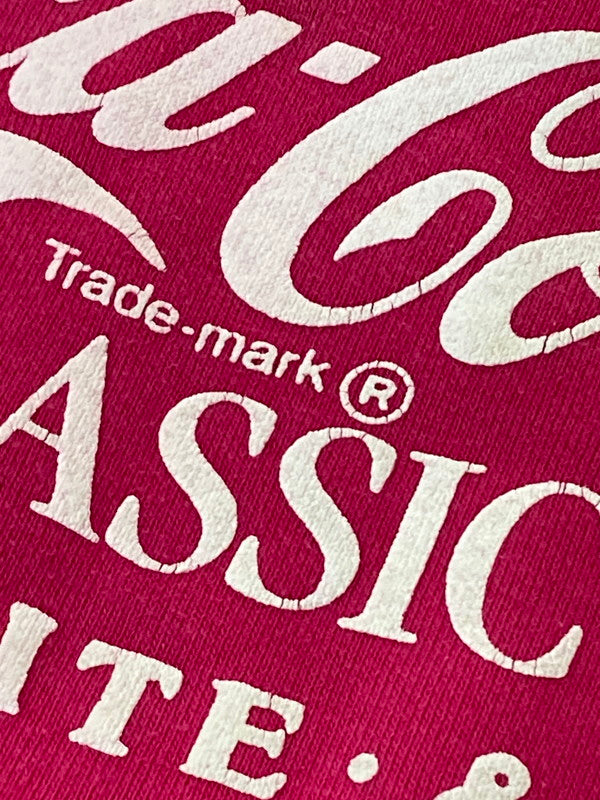 【現状渡し品】【メンズ】 JERZEES ジャージーズ 80S COCA-COLA SWEAT スウェットシャツ 146-250609-ks-17-min サイズ：XL カラー：ピンク 万代Net店