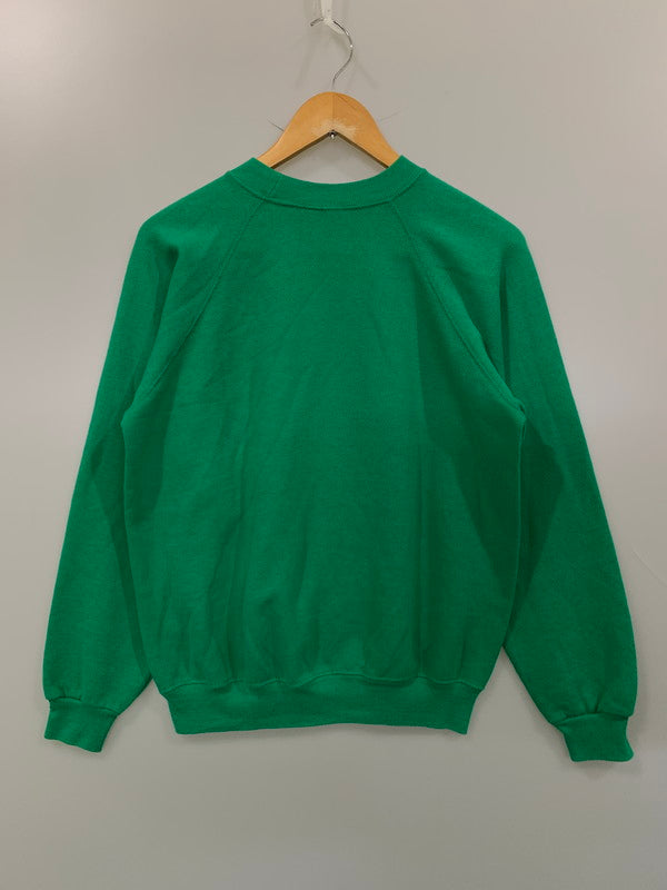 【中古品】【メンズ】 HANES ヘインズ 80S ST.JOHNS RAGLAN SWEAT スウェット 146-250609-ks-29-min サイズ：L カラー：グリーン 万代Net店