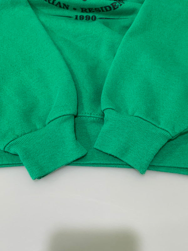 【中古品】【メンズ】 HANES ヘインズ 80S ST.JOHNS RAGLAN SWEAT スウェット 146-250609-ks-29-min サイズ：L カラー：グリーン 万代Net店