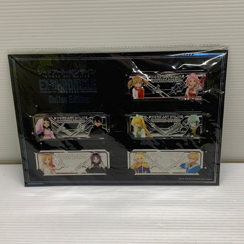 【中古品】 SAO ソードアートオンライン エクスクロニクル トレーディングメタルチケット 053-260501-hu-01-min 万代Net店