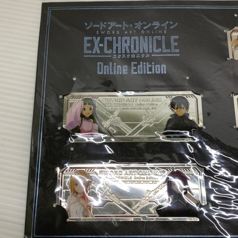 【中古品】 SAO ソードアートオンライン エクスクロニクル トレーディングメタルチケット 053-260501-hu-01-min 万代Net店