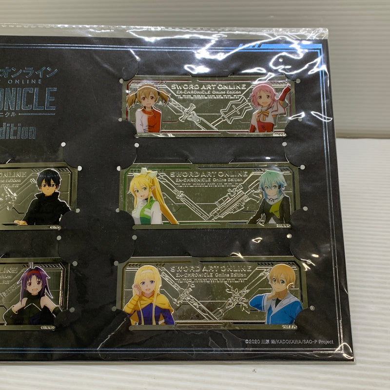 【中古品】 SAO ソードアートオンライン エクスクロニクル トレーディングメタルチケット 053-260501-hu-01-min 万代Net店