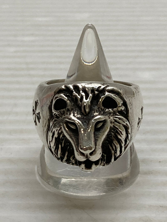【中古品】【メンズ】  GABORATORY LION RING ガボラトリー ガボール ライオンリング 指輪 アクセサリー 192-250613-yn-04-min カラー：シルバー 万代Net店
