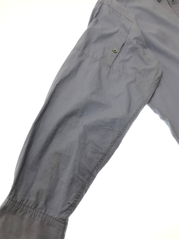【中古品】【メンズ】 YOHJI YAMAMOTO POUR HOMME ヨウジヤマモトプールオム ARM POCKET SHIRT アームポケットシャツ 長袖シャツ 140-260520-na-27-tagh サイズ：M カラー：ライトブルー系 万代Net店