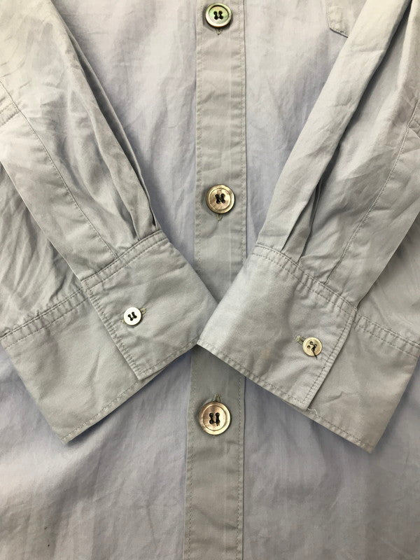 【中古品】【メンズ】 YOHJI YAMAMOTO POUR HOMME ヨウジヤマモトプールオム ARM POCKET SHIRT アームポケットシャツ 長袖シャツ 140-260520-na-27-tagh サイズ：M カラー：ライトブルー系 万代Net店