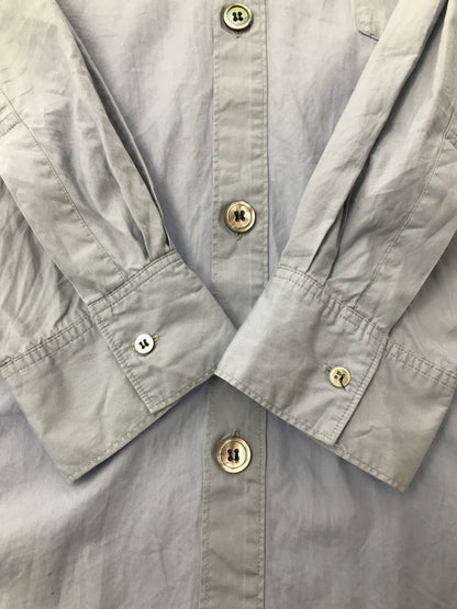 【中古品】【メンズ】 YOHJI YAMAMOTO POUR HOMME ヨウジヤマモトプールオム ARM POCKET SHIRT アームポケットシャツ 長袖シャツ 140-260520-na-27-tagh サイズ：M カラー：ライトブルー系 万代Net店