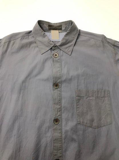 【中古品】【メンズ】 YOHJI YAMAMOTO POUR HOMME ヨウジヤマモトプールオム ARM POCKET SHIRT アームポケットシャツ 長袖シャツ 140-260520-na-27-tagh サイズ：M カラー：ライトブルー系 万代Net店