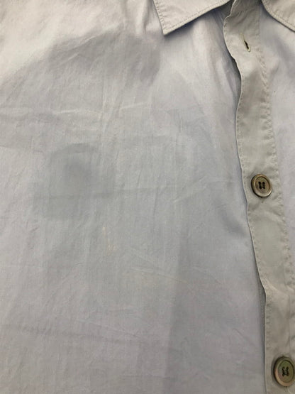 【中古品】【メンズ】 YOHJI YAMAMOTO POUR HOMME ヨウジヤマモトプールオム ARM POCKET SHIRT アームポケットシャツ 長袖シャツ 140-260520-na-27-tagh サイズ：M カラー：ライトブルー系 万代Net店