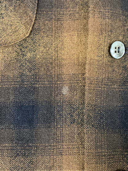 【現状渡し品】【メンズ】 PENDLETON ペンドルトン 60S BOARDSHIRT ボードシャツ ロングスリーブ 146-250611-AS-53-min サイズ：M カラー：ブラウン 万代Net店