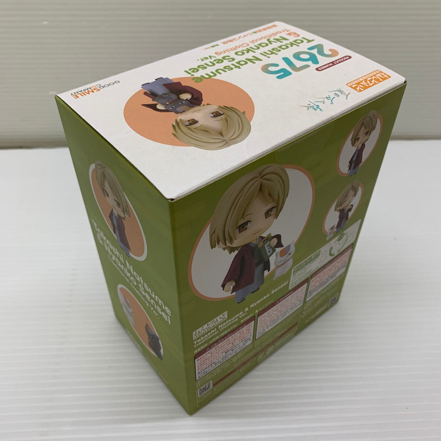 【未使用品】 グッドスマイルカンパニー ねんどろいど 2675 夏目友人帳 夏目貴志 ＆ ニャンコ先生 和服Ver. ノンスケール 塗装済可動 フィギュア 052-251029-cn-11-min 万代Net店