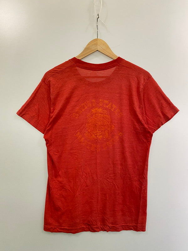 【現状渡し品】【メンズ】 GOD SS PRINT TEE USED 80S USMC 80年代 プリント Ｔシャツ メンズ トップス 146-250616-em-40-min カラー：レッド 万代Net店