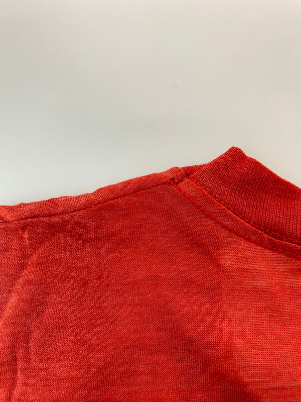 【現状渡し品】【メンズ】 GOD SS PRINT TEE USED 80S USMC 80年代 プリント Ｔシャツ メンズ トップス 146-250616-em-40-min カラー：レッド 万代Net店