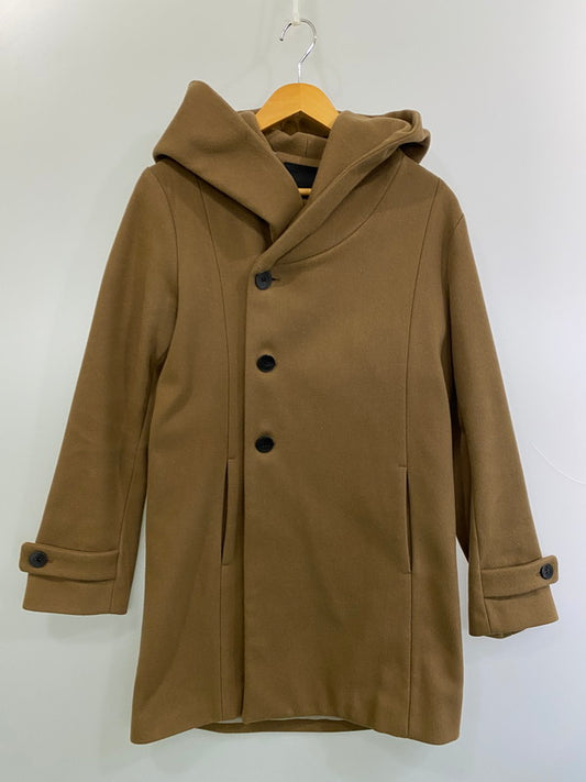 【中古品】【メンズ】 OURET オーレット OR162-1522 16AW DOUBLE MELTON BIGHOOD COAT コート アウター 140-250702-ks-56-min サイズ：不明 カラー：ブラウン 万代Net店