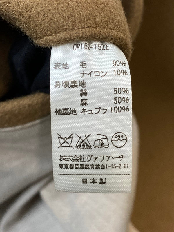 【中古品】【メンズ】 OURET オーレット OR162-1522 16AW DOUBLE MELTON BIGHOOD COAT コート アウター 140-250702-ks-56-min サイズ：不明 カラー：ブラウン 万代Net店