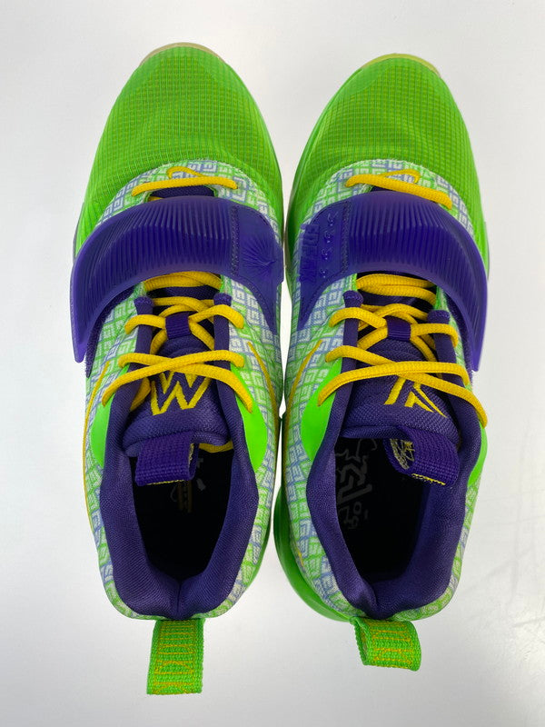 【中古品】【メンズ】 NIKE ナイキ BY YOU ZOOM FREAK 3 DJ7027-991 ズーム フリーク 3 バイ ユー スニーカー メンズ シューズ 靴 160-250616-em-07-min サイズ：27.5cm カラー：グリーン/ネイビー/イエロー 万代Net店