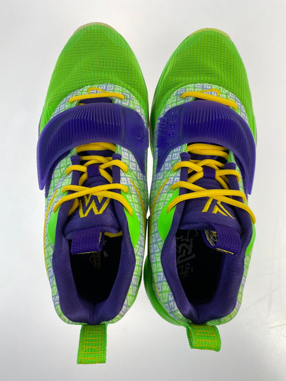 【中古品】【メンズ】 NIKE ナイキ BY YOU ZOOM FREAK 3 DJ7027-991 ズーム フリーク 3 バイ ユー スニーカー メンズ シューズ 靴 160-250616-em-07-min サイズ：27.5cm カラー：グリーン/ネイビー/イエロー 万代Net店