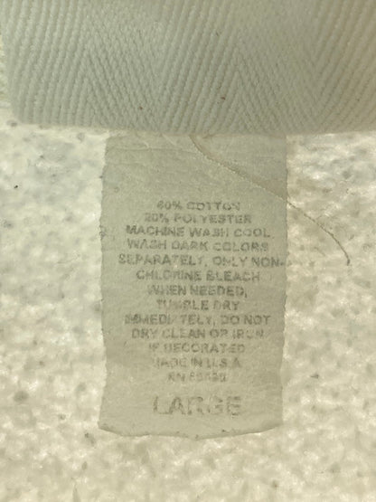 【中古品】【メンズ】 DIPORT USA 80S SANTA MONICA PRINT SWEAT SHIRT スウェット トレーナー 146-250617-AS-50-min サイズ：L カラー：オフホワイト系 万代Net店