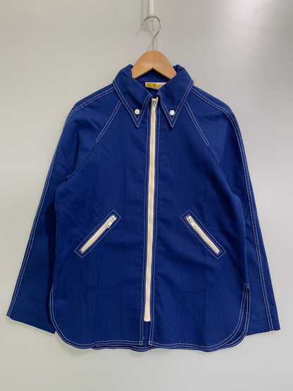 【中古品】【メンズ】 WHITE STAG ホワイトスタッグ ZIP SHIRT JACKET 70S ヴィンテージ ジップ ジャケット メンズ アウター 146-250627-em-06-min カラー：ブルー 万代Net店