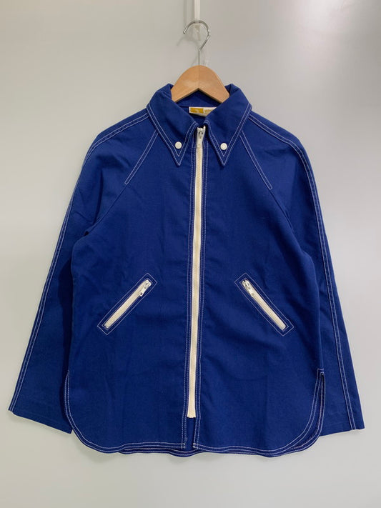 【中古品】【メンズ】 WHITE STAG ホワイトスタッグ ZIP SHIRT JACKET 70S ヴィンテージ ジップ ジャケット メンズ アウター 146-250627-em-06-min カラー：ブルー 万代Net店