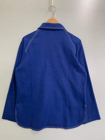 【中古品】【メンズ】 WHITE STAG ホワイトスタッグ ZIP SHIRT JACKET 70S ヴィンテージ ジップ ジャケット メンズ アウター 146-250627-em-06-min カラー：ブルー 万代Net店