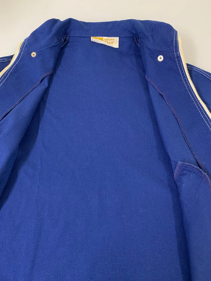 【中古品】【メンズ】 WHITE STAG ホワイトスタッグ ZIP SHIRT JACKET 70S ヴィンテージ ジップ ジャケット メンズ アウター 146-250627-em-06-min カラー：ブルー 万代Net店