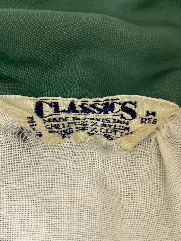 【現状渡し品】【メンズ】 USED COACH JACKET CLASSICS 60~70S ユーズド コーチジャケット メンズ クラシック 60-70年代 アウター 146-250627-em-08-min サイズ：M カラー：グリーン 万代Net店
