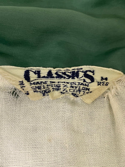 【現状渡し品】【メンズ】 USED COACH JACKET CLASSICS 60~70S ユーズド コーチジャケット メンズ クラシック 60-70年代 アウター 146-250627-em-08-min サイズ：M カラー：グリーン 万代Net店