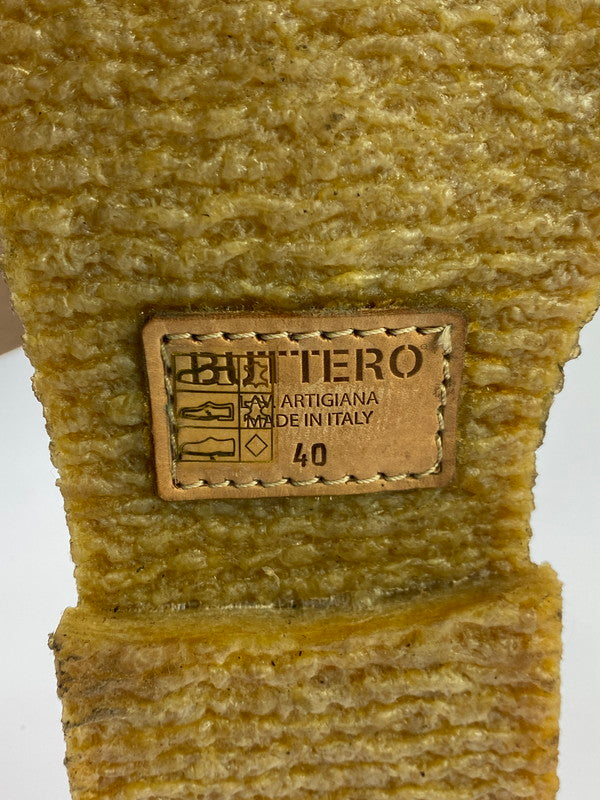 【中古品】【メンズ】 BUTTERO ブッテロ クレープソール スエード チェルシーブーツ 靴 シューズ 164-250617-AS-8-min サイズ：40 カラー：ワインレッド系 万代Net店