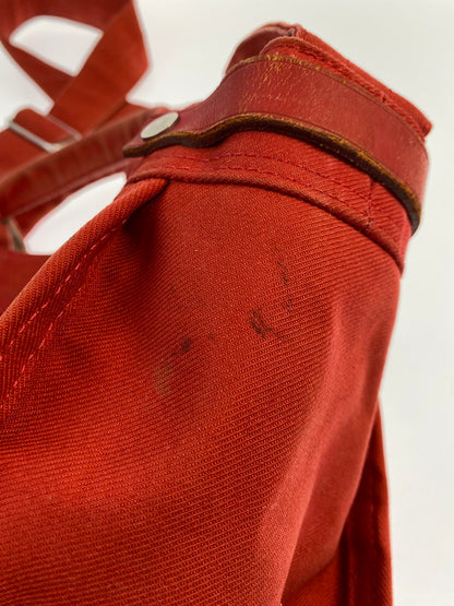 【中古品】【メンズ/レディース】 PORTER ポーター NAKED 2WAY TOTE BAG 667-09785 ネイキッド ツーウェイ トートバッグ カバン 188-250613-jt-14-min カラー：レッド 万代Net店