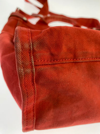 【中古品】【メンズ/レディース】 PORTER ポーター NAKED 2WAY TOTE BAG 667-09785 ネイキッド ツーウェイ トートバッグ カバン 188-250613-jt-14-min カラー：レッド 万代Net店