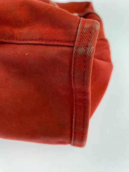 【中古品】【メンズ/レディース】 PORTER ポーター NAKED 2WAY TOTE BAG 667-09785 ネイキッド ツーウェイ トートバッグ カバン 188-250613-jt-14-min カラー：レッド 万代Net店