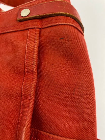 【中古品】【メンズ/レディース】 PORTER ポーター NAKED 2WAY TOTE BAG 667-09785 ネイキッド ツーウェイ トートバッグ カバン 188-250613-jt-14-min カラー：レッド 万代Net店