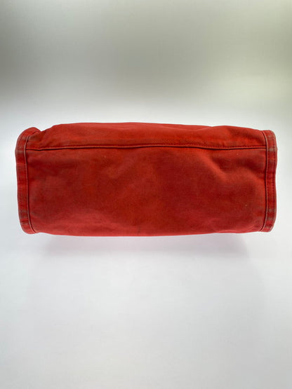 【中古品】【メンズ/レディース】 PORTER ポーター NAKED 2WAY TOTE BAG 667-09785 ネイキッド ツーウェイ トートバッグ カバン 188-250613-jt-14-min カラー：レッド 万代Net店