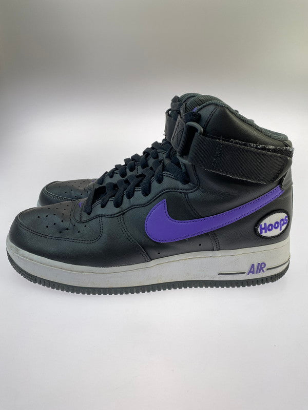 【中古品】【メンズ】 NIKE ナイキ DH7453-001 AIR FORCE 1 HIGH 07 LV8 靴 シューズ スニーカー 160-250610-AS-12-min サイズ：27.5cm カラー：ブラック/パープル 万代Net店