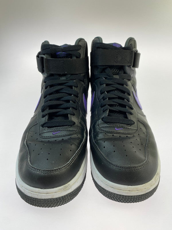 【中古品】【メンズ】 NIKE ナイキ DH7453-001 AIR FORCE 1 HIGH 07 LV8 靴 シューズ スニーカー 160-250610-AS-12-min サイズ：27.5cm カラー：ブラック/パープル 万代Net店