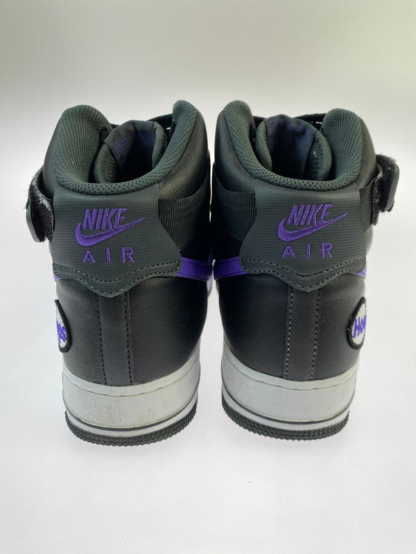 【中古品】【メンズ】 NIKE ナイキ DH7453-001 AIR FORCE 1 HIGH 07 LV8 靴 シューズ スニーカー 160-250610-AS-12-min サイズ：27.5cm カラー：ブラック/パープル 万代Net店