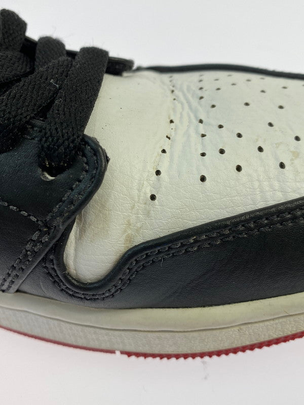 【現状渡し品】【メンズ】 NIKE ナイキ 554724-122 AIR JORDAN 1 MID GYM RED 靴 シューズ スニーカー 160-250610-AS-11-min サイズ：27.5cm カラー：ホワイト/ブラック/レッド 万代Net店